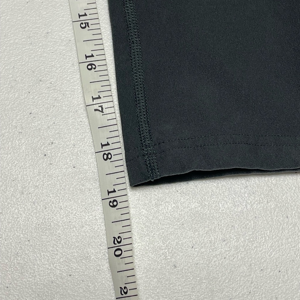 Nike Dri Fit Womens Small 19” Charcoal Gray Athletic Running Cropped Leggings - Picture 7 of 7